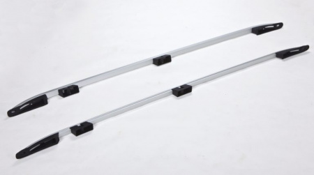 Рейлинги Сan Auto (OPVI.73.1502) Crown L2 Silver в штатные места для Opel Zafira Life Средняя База I 2019+ от магазина ФаркопРос